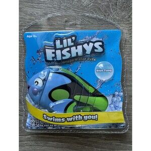 Lil' Fishys Motorized Blue Tang Interactive Bath Toy Water Pets Nemo Fish Swim